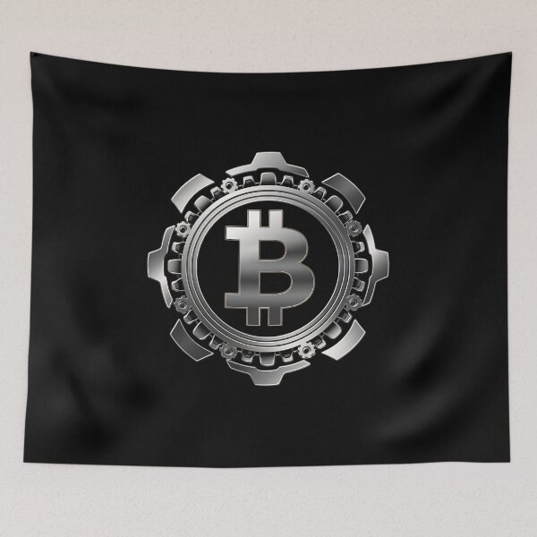 Item preview, Bitcoin Serenity Minimalist Calm in Chaos designed and sold by RadDeck.