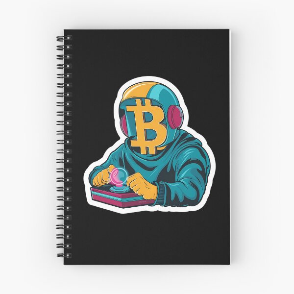 Item preview, Bitcoin Prism Minimalist Light Spectrum designed and sold by RadDeck.