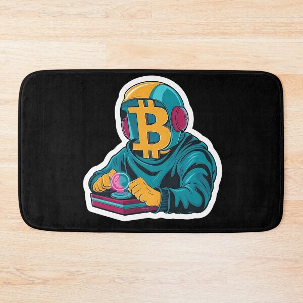 Item preview, Bitcoin Prism Minimalist Light Spectrum designed and sold by RadDeck.