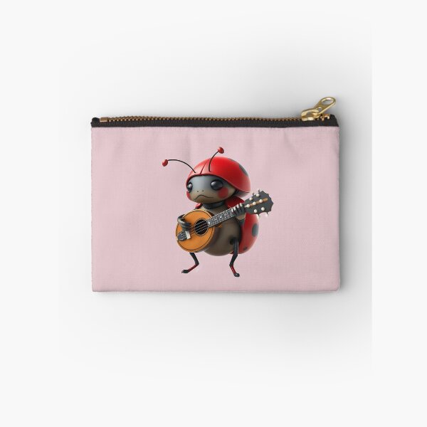 Item preview, Cute Ladybug Playing Mandolin designed and sold by Artbellachi.