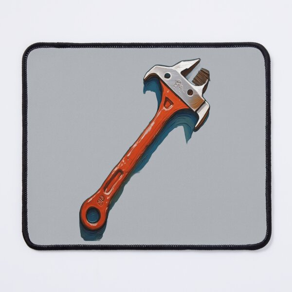 Item preview, "Mechanical Marvel: Explore the Versatility of the Adjustable Wrench"  designed and sold by Artisticanvas.