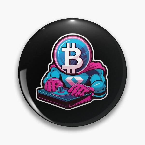 Item preview, Bitcoin Nebula Minimalist Cosmic Power designed and sold by RadDeck.