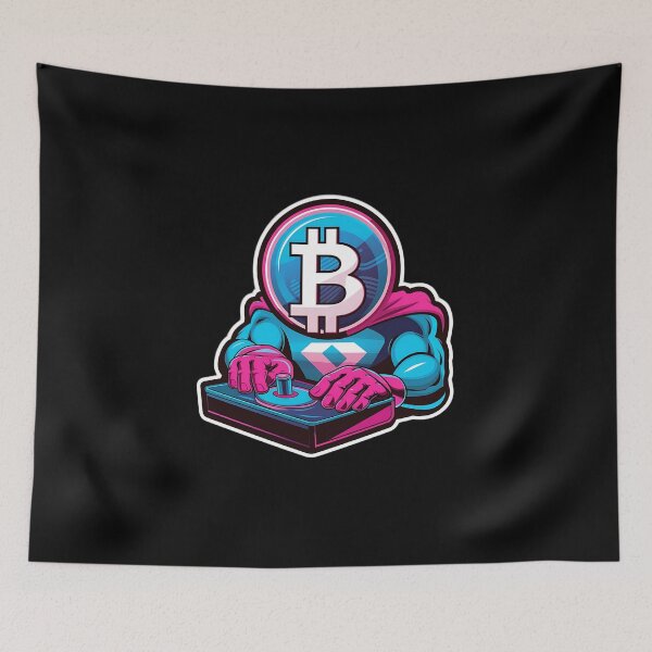 Item preview, Bitcoin Nebula Minimalist Cosmic Power designed and sold by RadDeck.