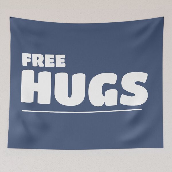 Item preview, Free Hugs for Smiles for a Beautiful World designed and sold by Beeza Art Shop.