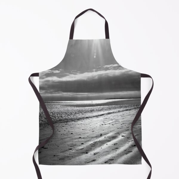 Item preview, Black and white morning Dundowran Beach designed and sold by Mark Grimsley.