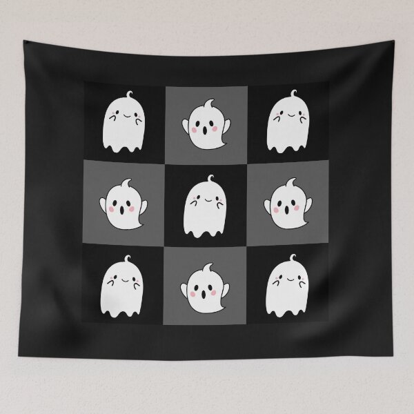 Item preview, Cute Ghost Checkered designed and sold by Hook, Yarn & Anchor.