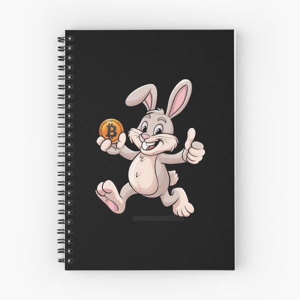 Item preview, Bitcoin Rabbit Minimalist Crypto Balance designed and sold by RadDeck.