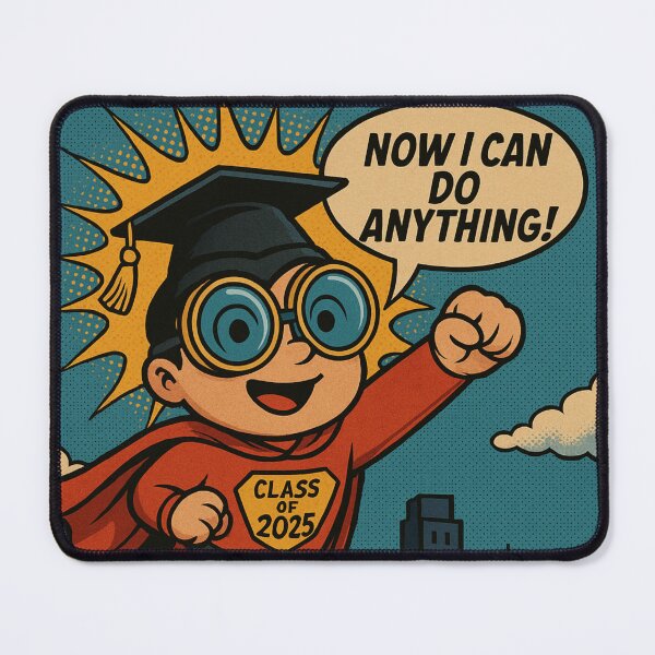 Item preview, Class of 2025 Super Grad- Now I can do anything! Retro Comic Super Power Design! designed and sold by LiLohaveaplan.