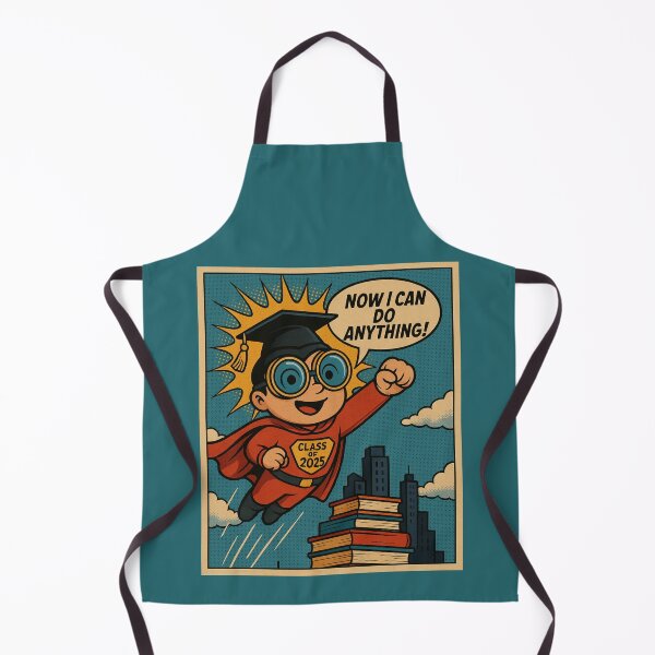 Item preview, Class of 2025 Super Grad- Now I can do anything! Retro Comic Super Power Design! designed and sold by LiLohaveaplan.