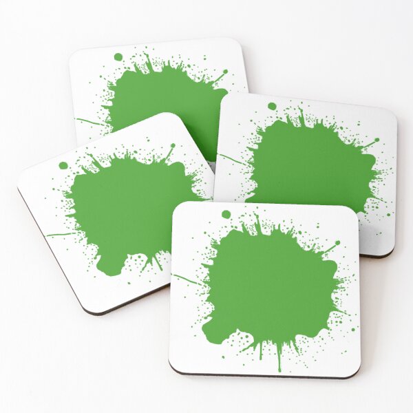 Item preview, Green Paint Splat – Bold, Playful, and Full of Energy designed and sold by BloodSweatNTers.