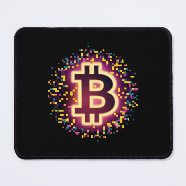 Item preview, Bitcoin Drift Minimalist Crypto Motion designed and sold by RadDeck.