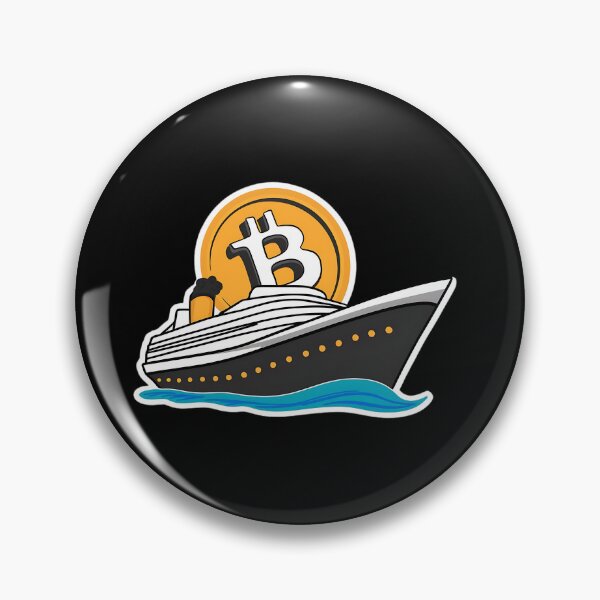 Item preview, Bitcoin Echo Minimalist Crypto Resonance designed and sold by RadDeck.