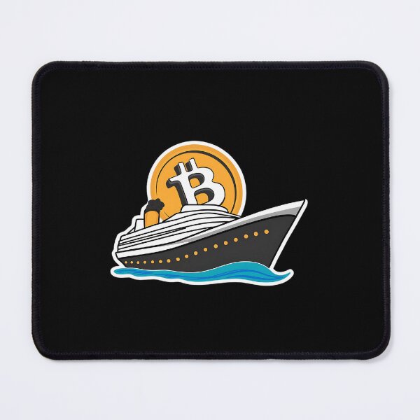 Item preview, Bitcoin Echo Minimalist Crypto Resonance designed and sold by RadDeck.