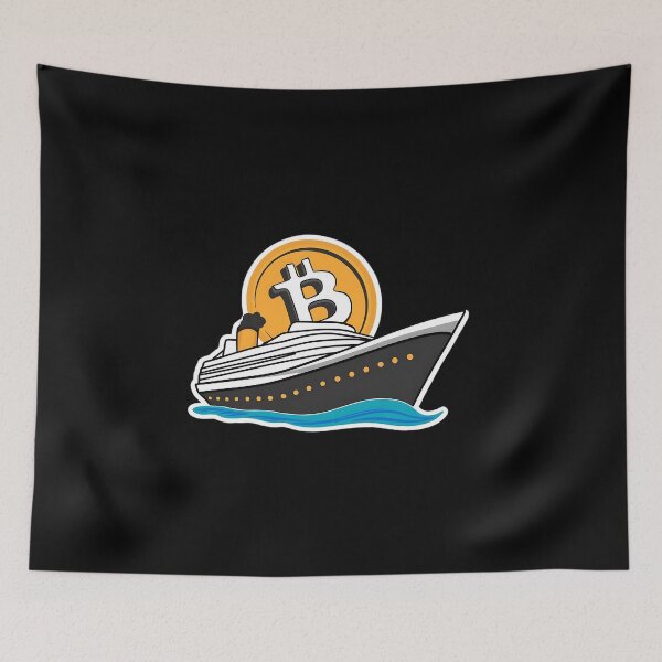 Item preview, Bitcoin Echo Minimalist Crypto Resonance designed and sold by RadDeck.