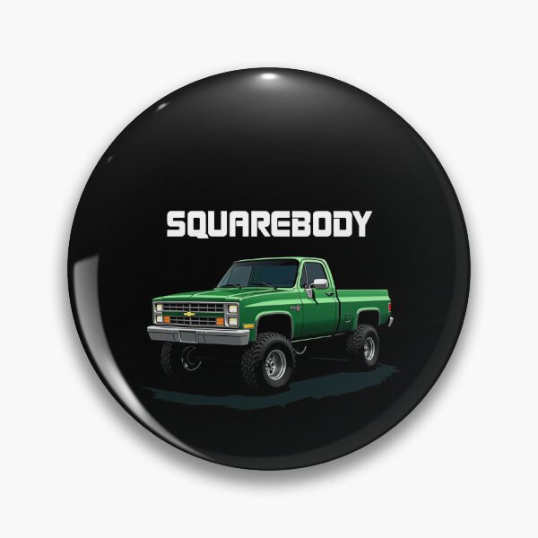 Item preview, Green Chevy Squarebody Classic Truck Art designed and sold by TheArtOfCar.