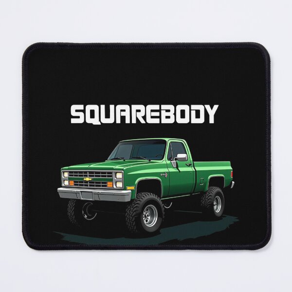 Item preview, Green Chevy Squarebody Classic Truck Art designed and sold by TheArtOfCar.