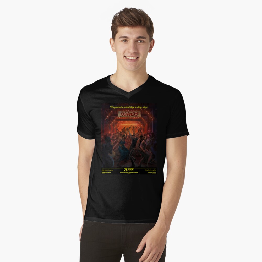 Item preview, V-Neck T-Shirt designed and sold by Logan-Vibes.