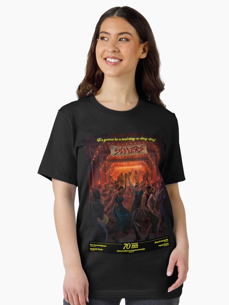 Thumbnail 1 of 7, Essential T-Shirt, Sinners Movie 2025 designed and sold by Logan-Vibes.