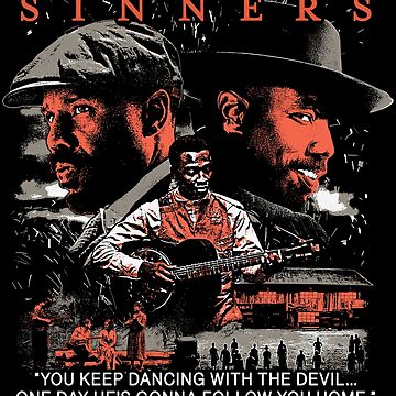 Artwork thumbnail, Sinners Movie Dancing With The Devil Vintage by Logan-Vibes