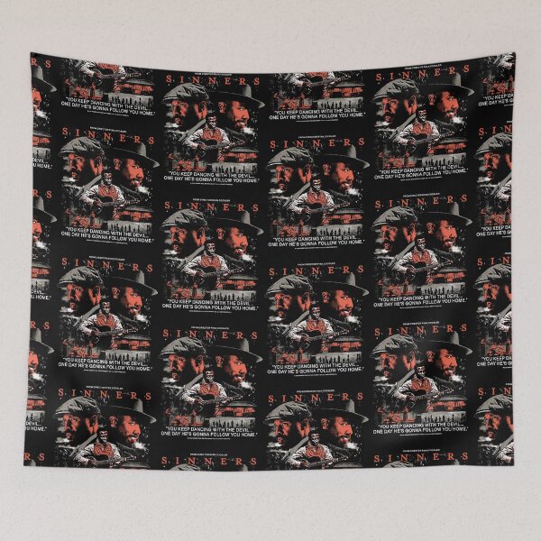 Item preview, Sinners Movie Dancing With The Devil Vintage designed and sold by Logan-Vibes.