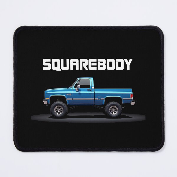 Item preview, Blue Chevy Squarebody Truck Vintage designed and sold by TheArtOfCar.