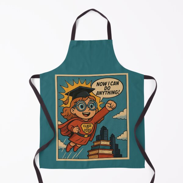Item preview, Class of 2025 Super Grad- Now I can do anything! Retro Comic Super Power Design! designed and sold by LiLohaveaplan.