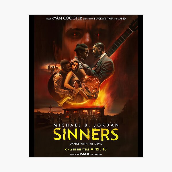 Item preview, Sinners Horrorfilm designed and sold by Logan-Vibes.