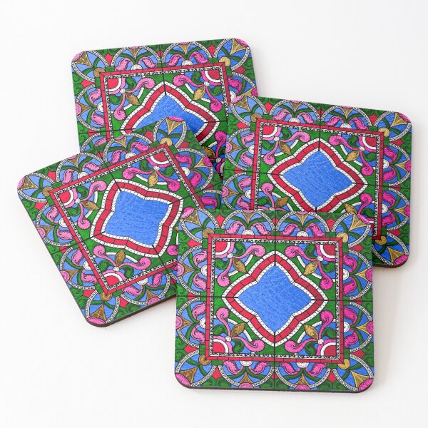 Item preview, Medieval Stained Glass Foliage and Arches designed and sold by Pixelchicken.