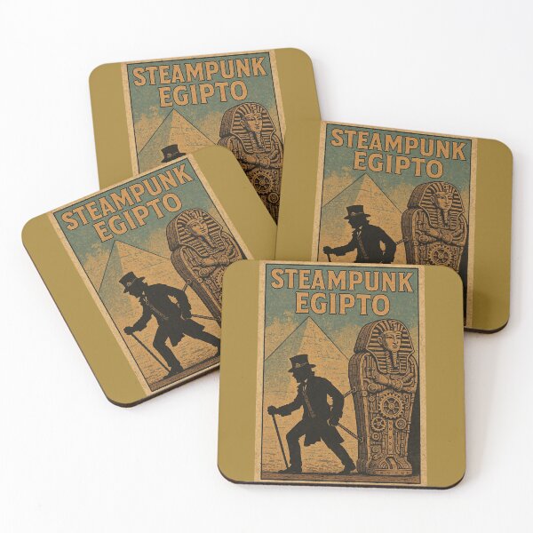 Item preview, The Egyptian coffin dragged by a steampunk character designed and sold by VidyoeDesigns67.