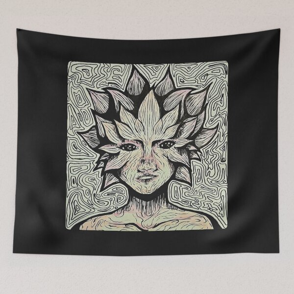 Item preview, Flower Fae Face designed and sold by BubblingStatic.