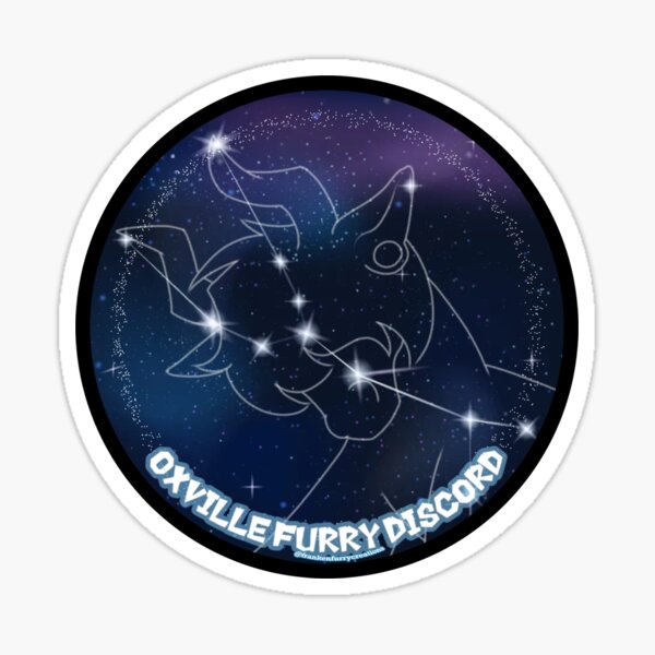 Item preview, oxville furry discord stickers and pins version 2 designed and sold by Frankenfurry Creations.