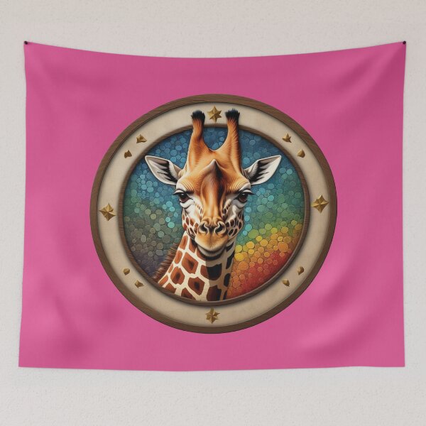 Item preview, GIRAFFE (#E14F90) designed and sold by Marlon Oseguera.