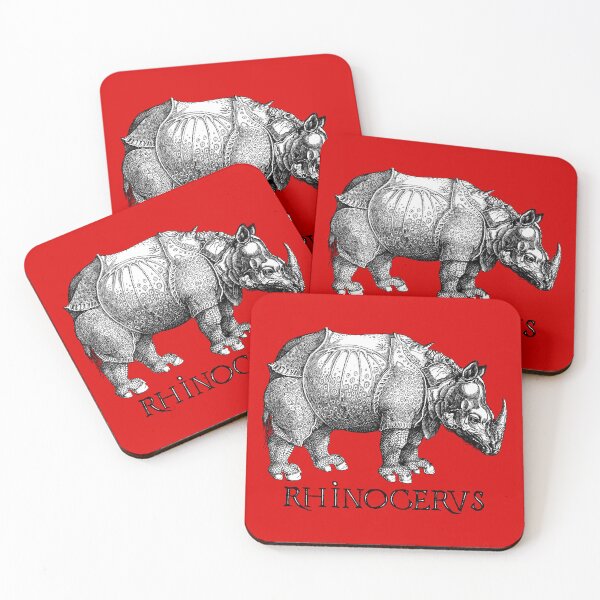 Item preview, Albrecht Durer's Renaissance Rhinoceros designed and sold by Pixelchicken.