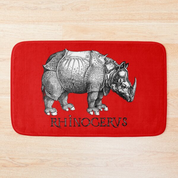 Item preview, Albrecht Durer's Renaissance Rhinoceros designed and sold by Pixelchicken.