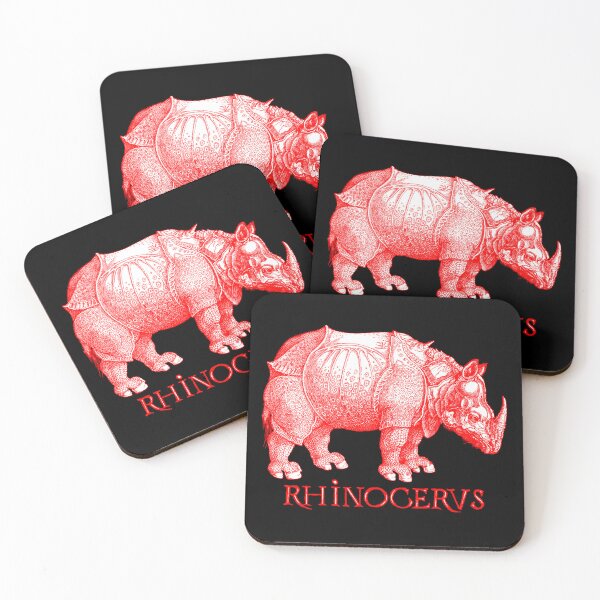 Item preview, Albrecht Durer's Renaissance Rhinoceros designed and sold by Pixelchicken.