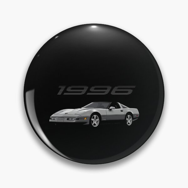 Item preview, 1996 Corvette Silver C4 Retro designed and sold by TheArtOfCar.