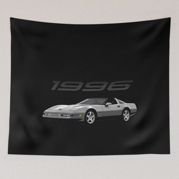 Item preview, 1996 Corvette Silver C4 Retro designed and sold by TheArtOfCar.