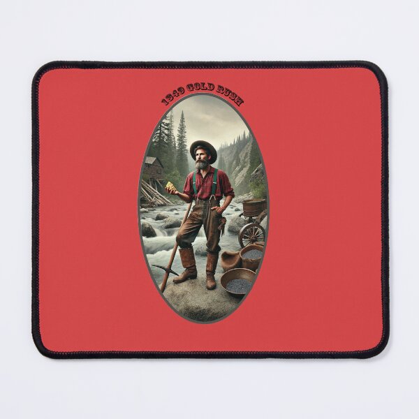 Item preview, 1849 California Gold Rush Miner with a Large Nugget designed and sold by urmaddad.