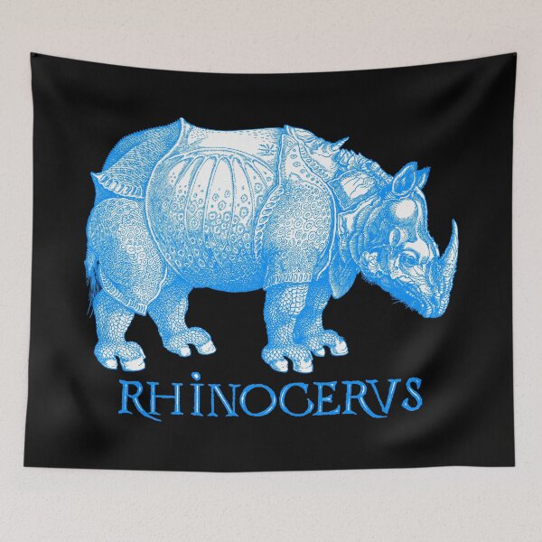 Item preview, Albrecht Durer's Renaissance Rhinoceros designed and sold by Pixelchicken.