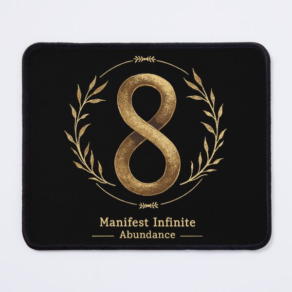 Item preview, Manifest Infinite Abundance – Golden 8 Symbol for Prosperity designed and sold by BeamiCreations.
