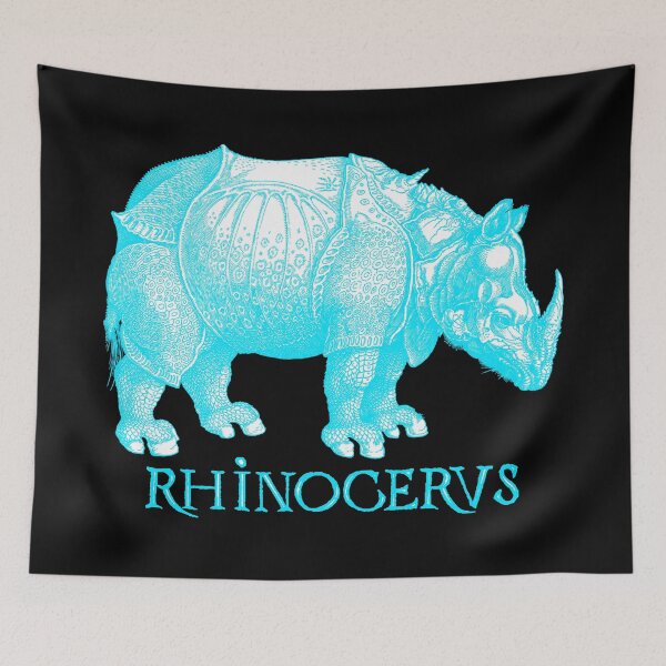Item preview, Albrecht Durer's Renaissance Rhinoceros designed and sold by Pixelchicken.