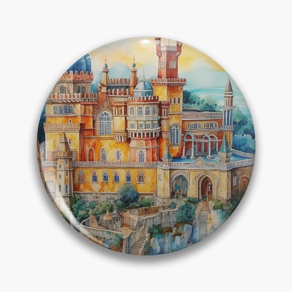 Item preview, Majestic View of Pena Palace in Sintra, Portugal designed and sold by Anuchartl.