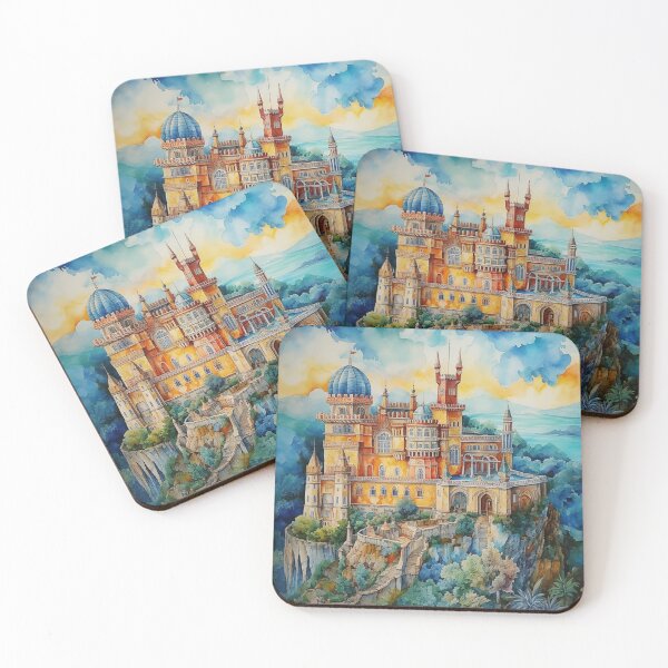 Item preview, Majestic View of Pena Palace in Sintra, Portugal designed and sold by Anuchartl.