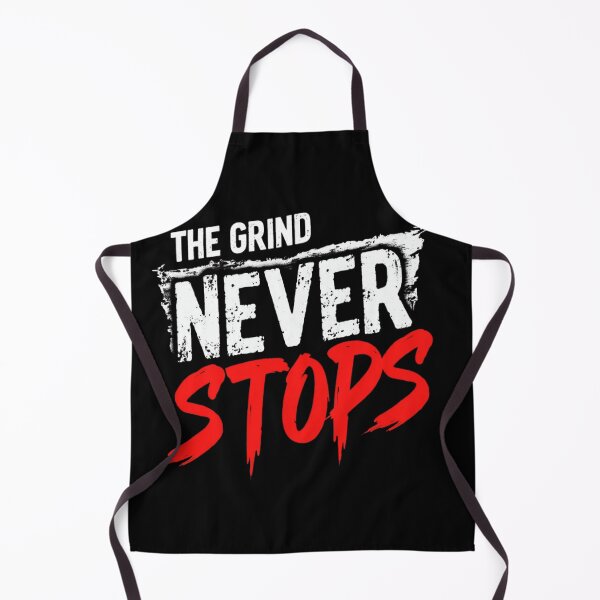 Item preview, The Grind Never Stops Motivational Hustle Quote Typography Design designed and sold by haitrieuic96.