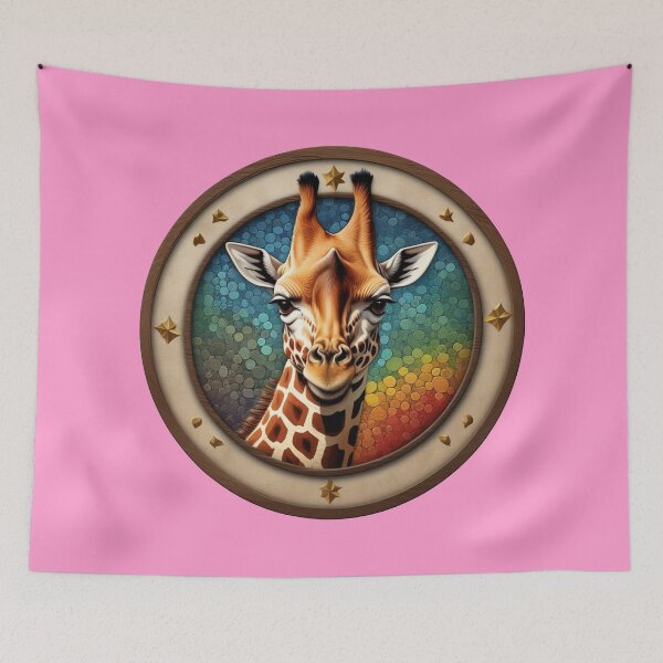 Item preview, GIRAFFE (#FF99CC) designed and sold by Marlon Oseguera.
