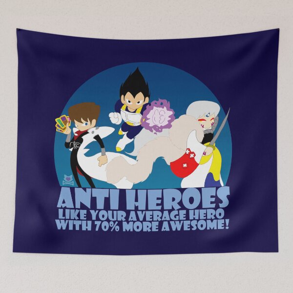 Item preview, Antiheroes designed and sold by Happy Bitey Snake.