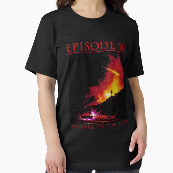Item preview, Episode 3 Revenge of The Sith Lightsaber Retro Vintage Shirt Movies Poster designed and sold by RussCrosby.