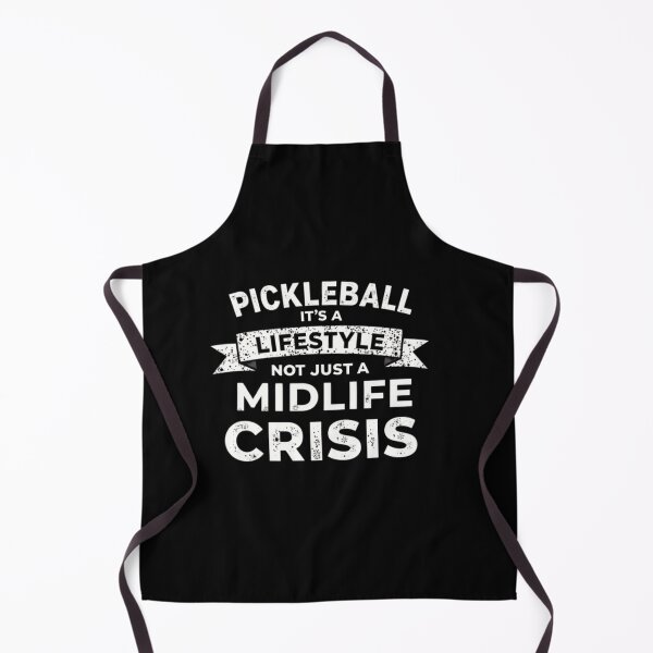Item preview, Pickleball It's A Lifestyle Not Just A Midlife Crisis Funny Gift Idea designed and sold by Nextlevellife.
