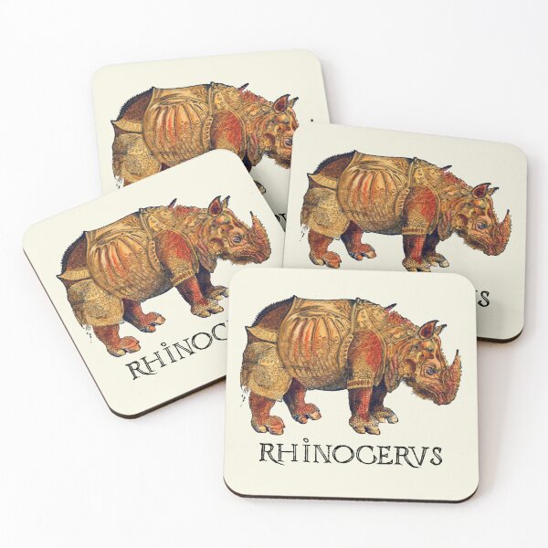 Item preview, Albrecht Durer's Renaissance Rhinoceros designed and sold by Pixelchicken.