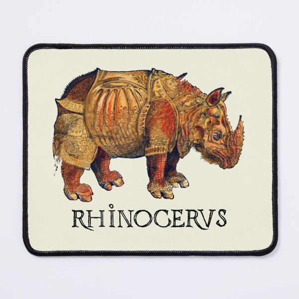 Item preview, Albrecht Durer's Renaissance Rhinoceros designed and sold by Pixelchicken.